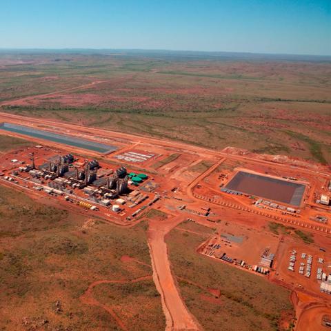 Outback Iron Ore Mine Australia