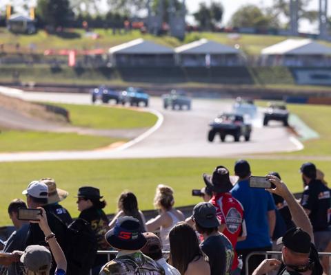 Supercars racing festival Darwin, NT, Australia