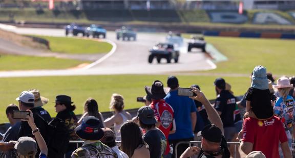 Supercars racing festival Darwin, NT, Australia