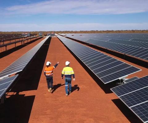 Granny Smith Mine solar farm Australia 12 crop
