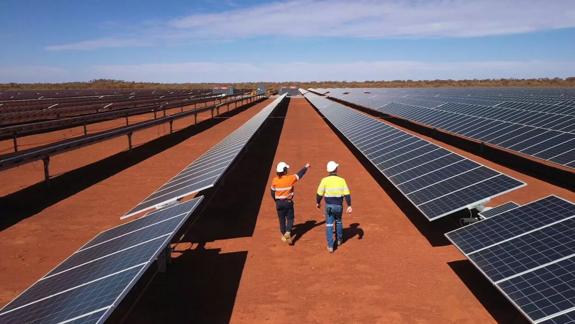 Granny Smith Mine solar farm Australia 12 crop