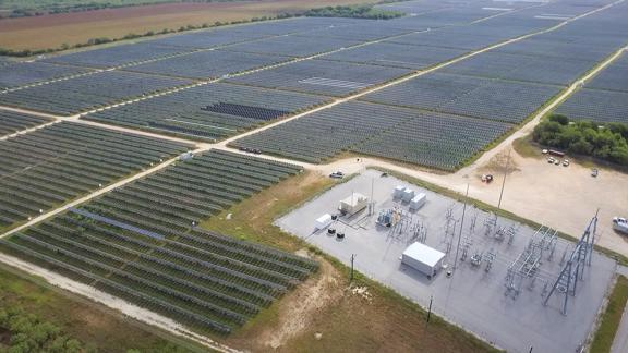 Solar Farm and Battery Storage in San Antonio