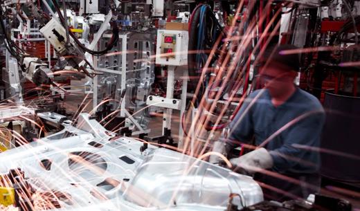 Ligne de production automobile