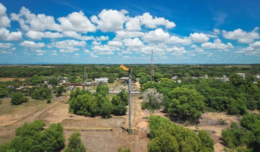 Generación de energía a partir de gas de antorcha