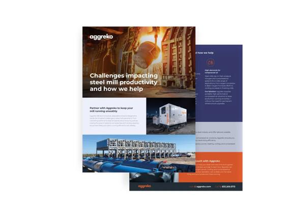 steel mill hvac compressed air and energy solutions