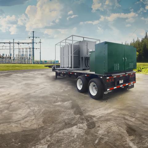 Aggreko Mobile Substation Upstream Midstream Operations