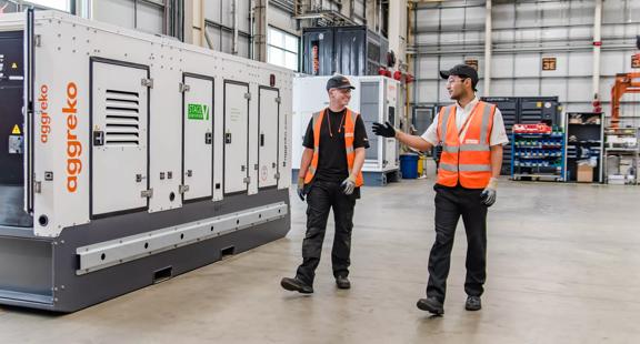 diesel generator rental industrial and commercial backup power solutions