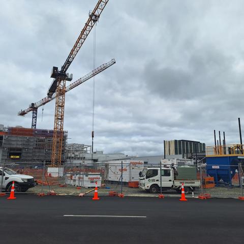 Auckland Airport Construction