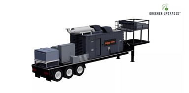 trailer-mounted 1300 kw industrial power generator