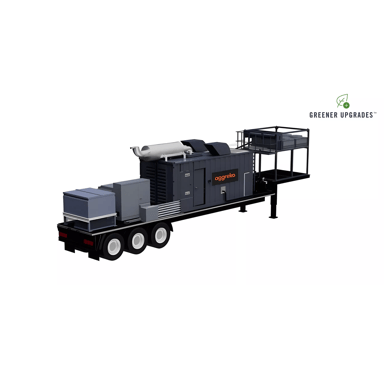 trailer-mounted 1300 kw industrial power generator