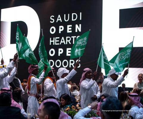 E-visa celebratory show in Saudi Arabia