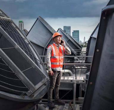 power and temperature control for mechanical contractors