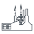 Icon of a factory.