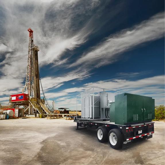 Mobile substation oil & gas