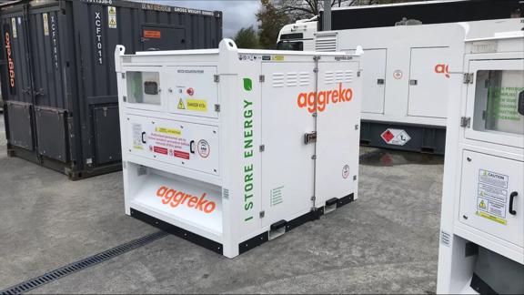 Images of the 150/150 150/75 at an aggreko depot