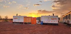 Emergency Camp Power, Fortescue Metals Group Ltd (FMG) iron ore mine, Nullagine, Western Australia