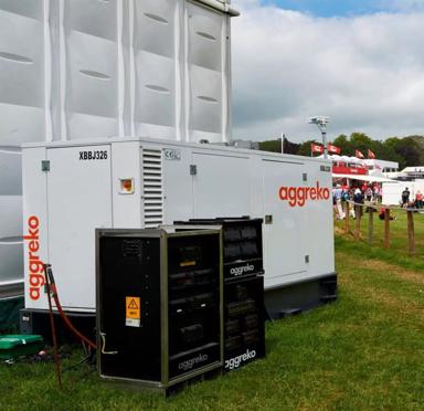 You cant have a festival without power