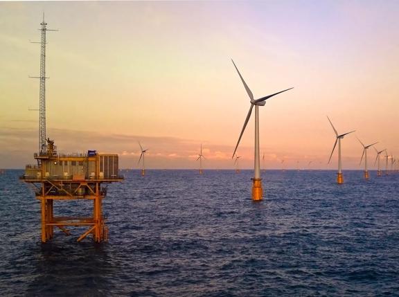 Thanet Sub Station And Wind Mills