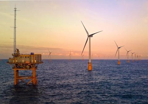 Thanet Sub Station And Wind Mills