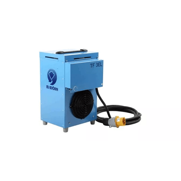 Industrial electric heater hire with multi-directional airflow