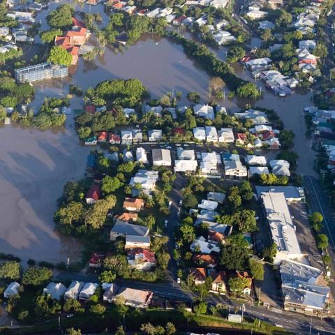 Restoring a business community after a flood