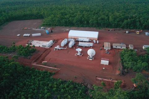 Aggreko powers construction of Arnhem Space Centre in a remote area of NT, Australia.