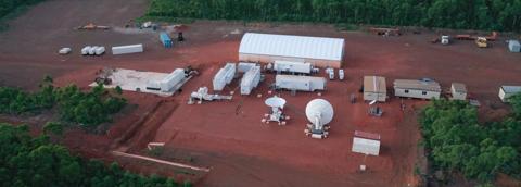 Aggreko powers construction of Arnhem Space Centre in a remote area of NT, Australia.