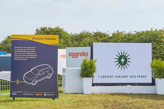 creating a fairway for greener events