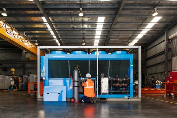 Aggreko depot - Melbourne - TC