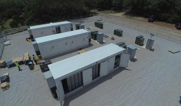 First battery system for cooperative utility in Texas