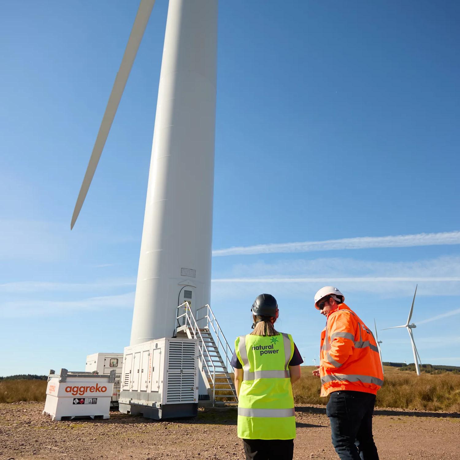 Aggreko wind farm 2