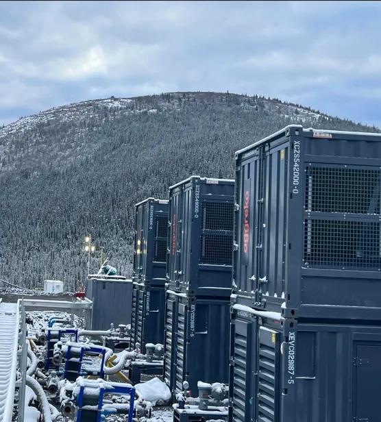 powering a mine at the top of the world