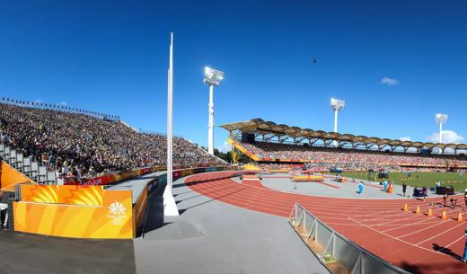 during the Commonwealth Games at Carrara Stadium on April 8 2018 in Gold Coast Australia.