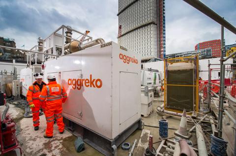 Crossrail railway contruction