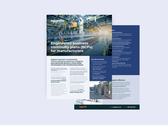 business continuity plans for critical utilities