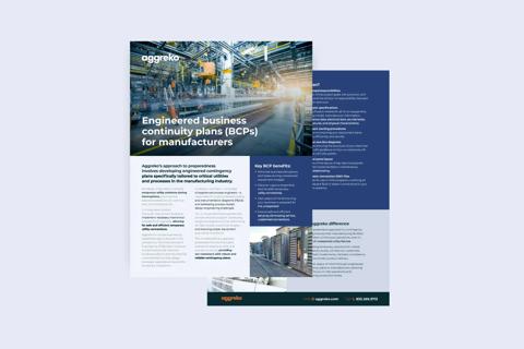 Brochure image for contingency planning