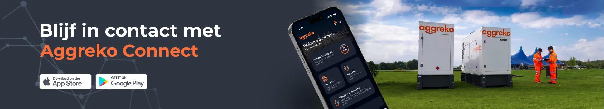 Aggreko Connect banner NL