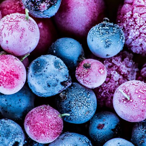 frozen berries