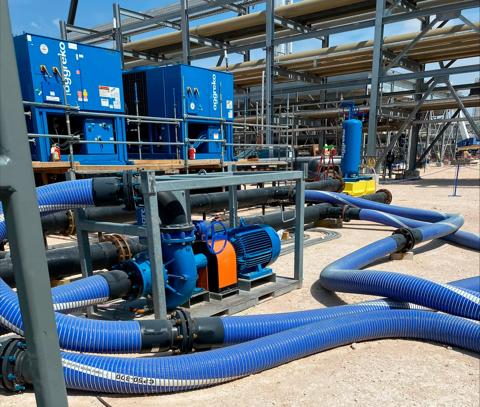 regulating oil temperatures with chillers and heat exchangers