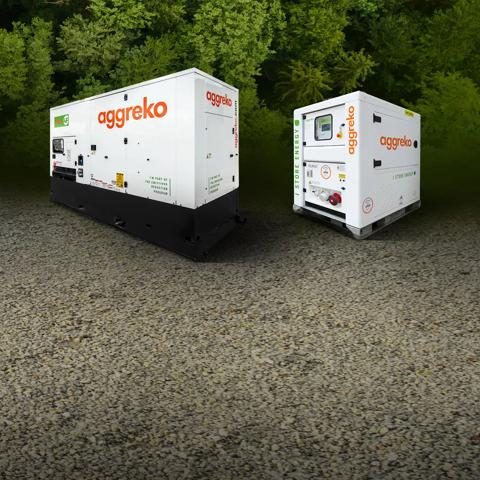 Aggreko Greener Upgrades Generators