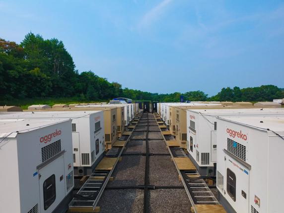 Power generation for an oil & gas site
