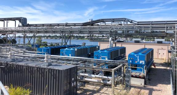 industrial air cooled chiller rentals