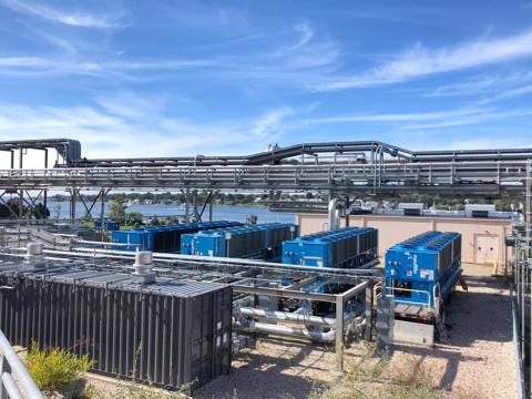 Air-cooled chillers, clinical trial facility, Groton, Connecticut, America