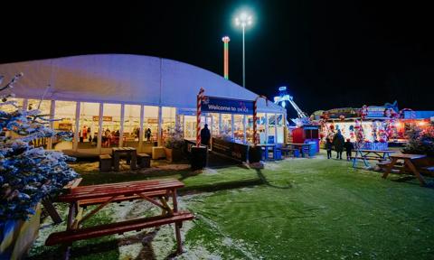 Meadowhall ice rink Aggreko