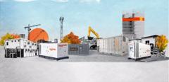 Aggreko greener upgrades on a construction site