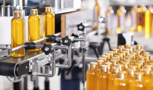 cooling 270 oil for a food production plant