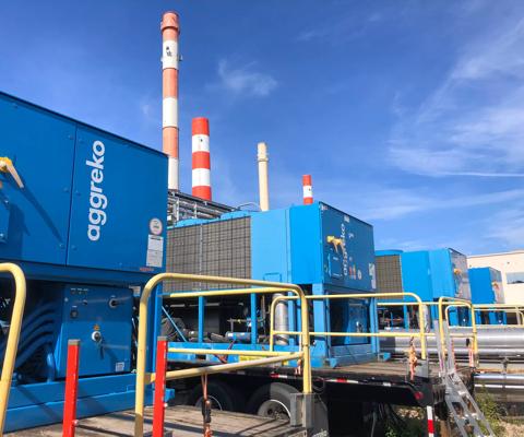 Air-cooled chillers, clinical trial facility, Groton, Connecticut, America