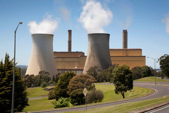 Yallourn Power Station in Gippsland Victoria