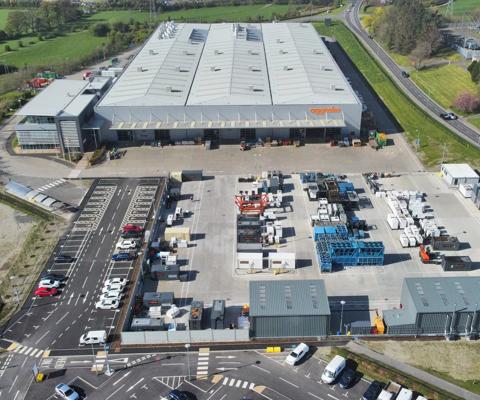 Aggreko Lomondgate, Dumbarton. Design, development and manufacturing facility.