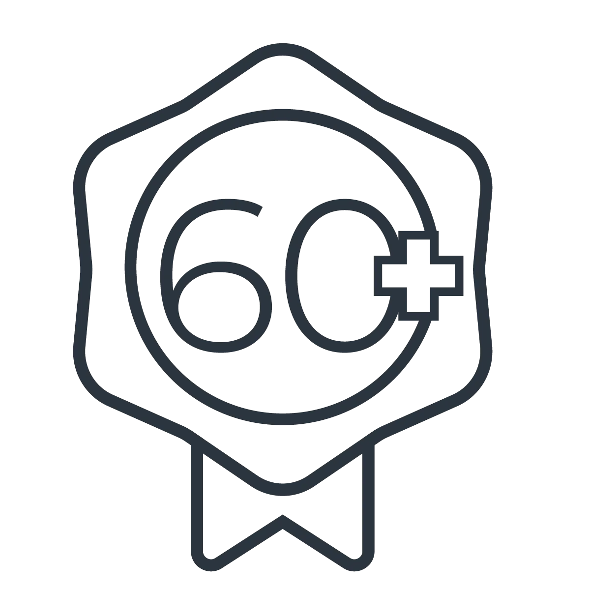 Icon to show Aggreko's more than 60 years of service